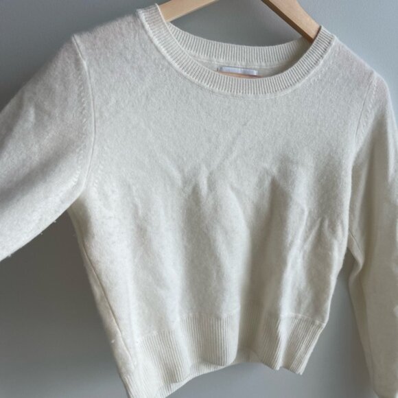 Naadam Cashmere Cream Sweater - Picture 4 of 7